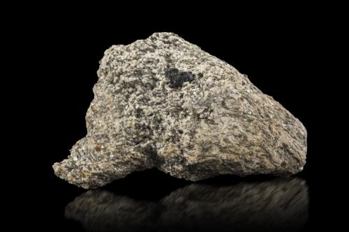 Cervandonite-(Ce)<br />Monte Cervandone, Devero Alp, Baceno, Ossola Valley, Verbano-Cusio-Ossola Province, Piedmont (Piemonte), Italy<br />9 x 5.5 x 5 cm / main crystal: 1 cm<br /> (Author: MIM Museum)