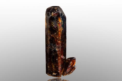 Monazite (Group)<br />Badakhshan Province, Afghanistan<br />3.5 x 2 x 7 cm<br /> (Author: MIM Museum)