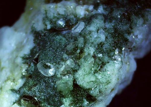 Apatite<br />Griesberg, Gries am Brenner, Innsbruck-Land District, Tyrol/Tirol, Austria<br />FoV ca. 2 x 1,5 cm<br /> (Author: Volkmar Stingl)