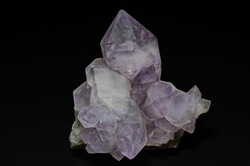 Quartz (variety amethyst)<br />J. B. Ivey property, Warrenton, Warren County, Georgia, USA<br />10.3 x 9.8 cm<br /> (Author: am mizunaka)