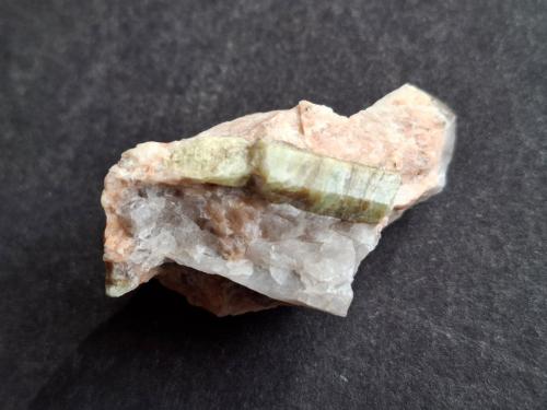 Beryl<br />Luftenberg an der Donau, Perg District, Upper Austria/Oberösterreich, Austria<br />4,5 x 2,5 cm<br /> (Author: Volkmar Stingl)