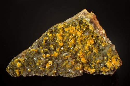 Boltwoodite<br />Goanikontes claim, Goanikontes, Swakopmund District, Erongo Region, Namibia<br />8.4 x 4.8 x 3.0 cm<br /> (Author: Michael Shaw)