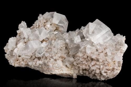 Dolomite<br />Azcárate Quarry, Eugui, Esteríbar, Comarca Auñamendi, Chartered Community of Navarre (Navarre), Spain<br />33 x 23.5 x 13.5 cm / main crystal: 8.4 cm<br /> (Author: MIM Museum)