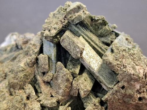 Uralite<br />Kesselkaralm, Habach Valley, Hohe Tauern, Salzburg, Austria<br />10 x 8 cm<br /> (Author: Volkmar Stingl)
