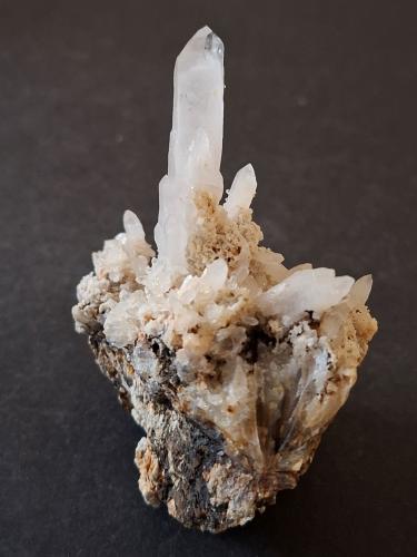 Quartz<br />Mina Fenice Capanne, Massa Marittima, Provincia Grosseto, Toscana, Italia<br />7 x 5 cm<br /> (Author: Volkmar Stingl)