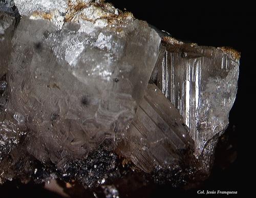 Cerusita.<br />Mina Ventura, El Molar, Comarca Priorat, Tarragona, Cataluña / Catalunya, España<br />3´23x2´72 mm.<br /> (Autor: Jesus Franquesa Baucells)