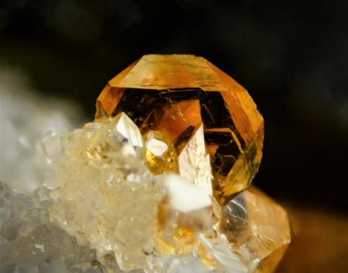 Goyazita<br />Cantera Lengenbach, Fäld, Valle Binn (Binntal), Wallis (Valais), Suiza<br />2 mm<br /> (Autor: Borja Sainz de Baranda)