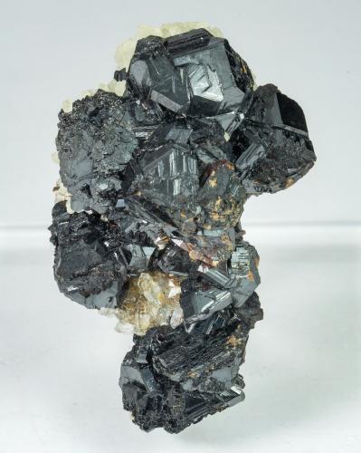 Esfalerita con Cuarzo<br />Malaespera Mine, Barrio de la Peña, Bilbao, Comarca Gran Bilbao, Vizcaya / Bizkaia, Basque Country (Euskadi), Spain<br />5.5 × 3.4 × 2.4 cm<br /> (Autor: Jordi Fabre)