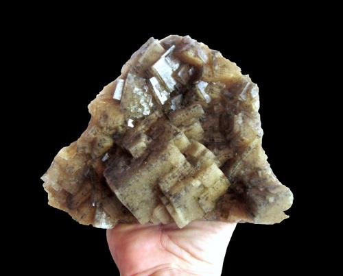 Fluorite<br />Chaillac Mine, Chaillac, Le Blanc, Indre, Centre-Val de Loire, France<br />Specimen size 17 x 14 cm, largest crystal 5,5 cm<br /> (Author: Tobi)