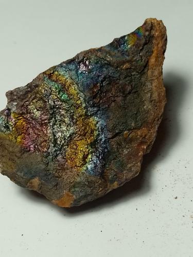 Goethita<br />Corta Filón Sur, Minas de Tharsis, Tharsis, Alosno, Comarca El Andévalo, Huelva, Andalucía, España<br />4 x 2 cm<br /> (Autor: Florencio Ramírez)