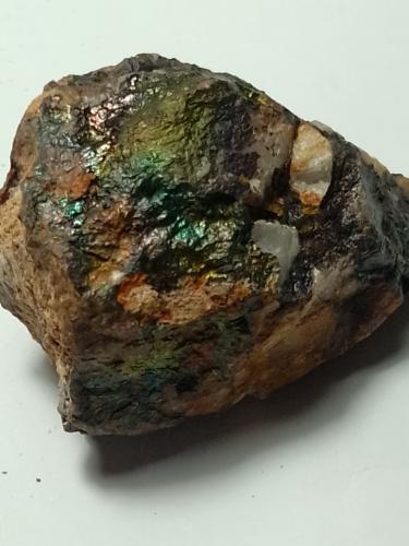 Goethita<br />Corta Filón Sur, Minas de Tharsis, Tharsis, Alosno, Comarca El Andévalo, Huelva, Andalucía, España<br />3 cm x 2 cm<br /> (Autor: Florencio Ramírez)