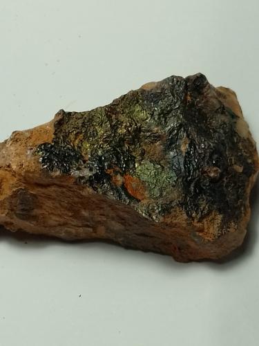 Goethita<br />Corta Filón Sur, Minas de Tharsis, Tharsis, Alosno, Comarca El Andévalo, Huelva, Andalucía, España<br />4 x 2 cm<br /> (Autor: Florencio Ramírez)