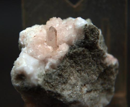 Celestina<br />Mina María, Minas Baños del Gilico, Cehegín, Comarca Noroeste, Región de Murcia (Murcia), España<br />5 x 3.5 cm<br /> (Autor: Pedro Antonio)
