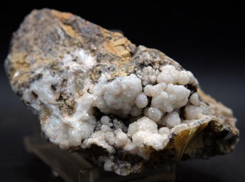 Clinoptilolita<br />Volcán Cabezo Negro de Zeneta, Murcia, Comarca Huerta de Murcia, Región de Murcia (Murcia), España<br />9.5 x 5 cm<br /> (Autor: Pedro Antonio)