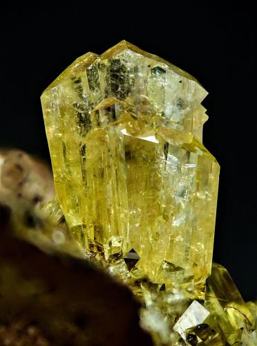 Adamita<br />Ojuela Mine, Mapimí, Municipio Mapimí, Durango, Mexico<br />4 mm<br /> (Autor: Borja Sainz de Baranda)
