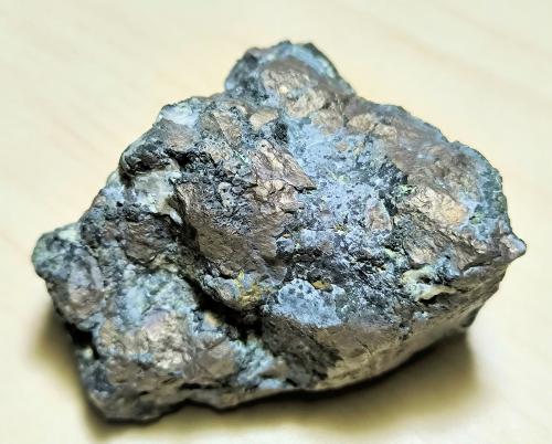 Niquelina, Maucherita<br />Atrevida Mine, Vimbodí i Poblet, Comarca Conca de Barberà, Tarragona, Catalonia / Catalunya, Spain<br />54 mm x 41 mm x 34 mm. Masa: 217 g.<br /> (Autor: Carles Millan)