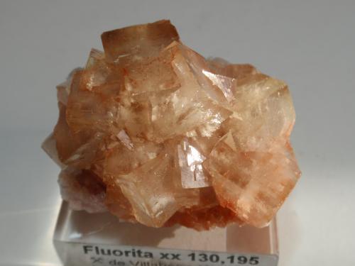 Fluorita<br />Villabona Mines, Barrio de la Estación, Villabona, Llanera, Comarca del Nora, Principality of Asturias (Asturias), Spain<br />45x35 mm<br /> (Autor: Ignacio)