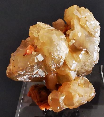 Cerusite<br />Les Dalles Mine (Lidal Mine), Mibladen mining district, Mibladen, Midelt, Midelt Province, Drâa-Tafilalet Region, Morocco<br />8cmx6,5cm<br /> (Author: Enrique Llorens)