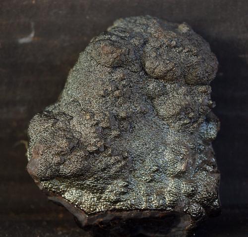 Goethita<br />Minas de La Arboleda, La Arboleda (Zugaztieta), Valle de Trápaga/Trapagaran, Comarca Gran Bilbao, Vizcaya / Bizkaia, País Vasco (Euskadi), España<br />7 x 6 cm<br /> (Autor: Pedro Antonio)