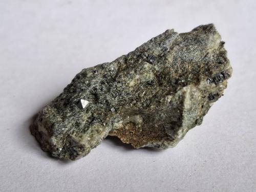 Magnetite<br />Gamskogel, Seejöchl, Grinzens, Distrito Innsbruck-Land, Tirol Norte, Tirol, Austria<br />3,2 x 1,5 cm<br /> (Author: Volkmar Stingl)
