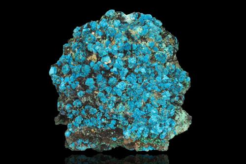 Lavendulan<br />Hilarion Mine, Hilarion area, Kamariza Mines, Agios Konstantinos, Lavrion Mining District, Attikí (Attica) Prefecture, Greece<br />9 x 9 x 3 cm<br /> (Author: MIM Museum)