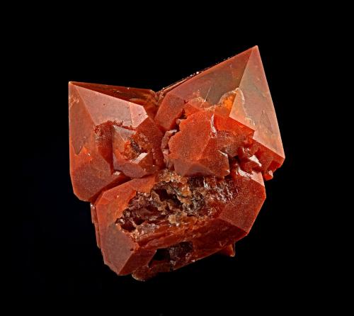 Quartz (variety jacinto de compostela)<br />Keuper outcrop, Chella, Comarca Canal de Navarrés, Valencia / València, Valencian Community / Comunitat Valenciana, Spain<br />18x22x14mm<br /> (Author: Carlos Pareja)