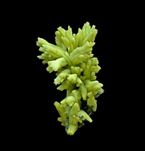 Plumbogummite after Pyromorphite<br />Zona Yangshuo / Laohu, Montes Haiyang, Prefectura Guilin, Región Autónoma Guangxi Zhuang, China<br />32x19x18mm<br /> (Author: Carlos Pareja)
