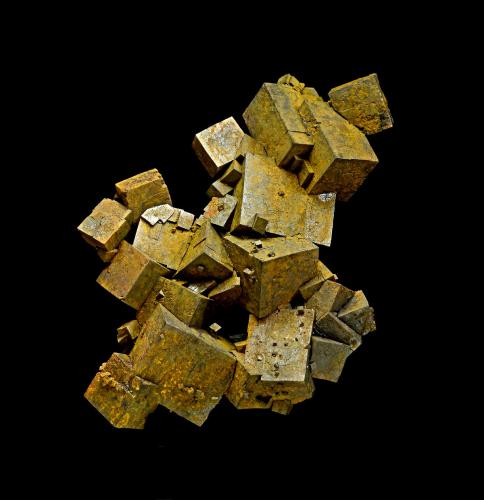 limonita pseudo Pirita<br />Yacimiento de piritas, Llanos de Arenalejos, Carratraca, Comarca Valle del Guadalhorce, Málaga, Andalucía, España<br />40x51x12mm<br /> (Autor: Carlos Pareja)