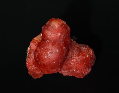 Rhodochrosite<br />Zona minera N'Chwaning, Kuruman, Kalahari manganese field (KMF), Provincia Septentrional del Cabo, Sudáfrica<br />4.8 x 4.9 cm<br /> (Author: am mizunaka)