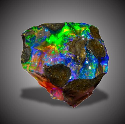 Ópalo<br />Zona Debub Wollo (Zona Wollo Sur), Región Amhara, Etiopía<br />3x2,5cm.<br /> (Autor: castrominerals)