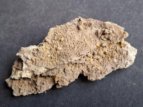Wulfenite<br />Oneta Mine, Riso Valley, Bergamo Province, Lombardy/Lombardia, Italy<br />11,5 x 5,5 cm<br /> (Author: Volkmar Stingl)