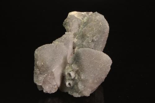 Quartz on Danburite<br />Mina San Bartolo, Charcas, Municipio Charcas, San Luis Potosí, México<br />6.3 x 4.4 x 3.2 cm<br /> (Author: Michael Shaw)
