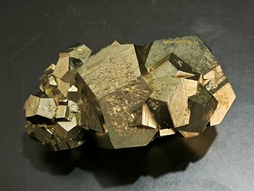Pyrite<br />Ambas Aguas (Ambasaguas), Muro de Aguas, Comarca Arnedo, La Rioja, Spain<br />64 mm x 40 mm x 35 mm Largest crystal size: 34 mm Mass: 194 g<br /> (Author: Carles Millan)