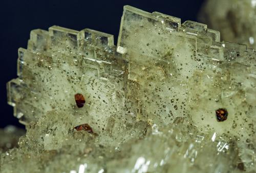Baryte with  Chalcopyrite<br />Bou Nahas Mine, Oumjrane mining area, Alnif Commune, Tinghir Province, Drâa-Tafilalet Region, Morocco<br />Specimen size: 21.4 × 14.9 × 9.8 cm<br /> (Author: Jordi Fabre)