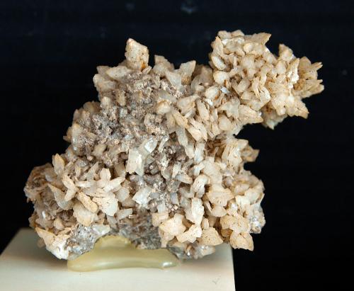 Baritina<br />La Morena Mine, El Gorguel, Sierra Minera de Cartagena-La Unión, Cartagena, Comarca Campo de Cartagena, Region of Murcia (Murcia), Spain<br />6.5 x 5 cm<br /> (Autor: Pedro Antonio)