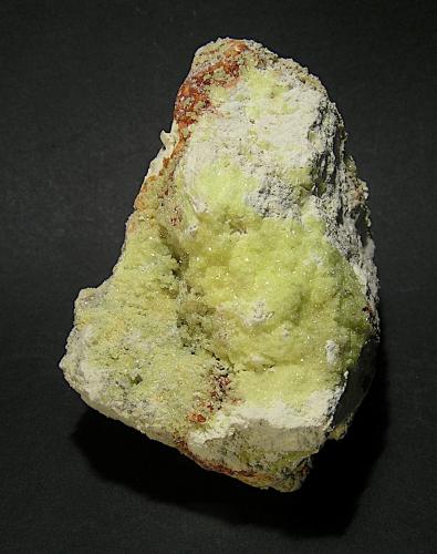 Azufre<br />Pico del Teide, La Orotava, Tenerife, Provincia de Santa Cruz de Tenerife, Canarias, España<br />9 x 5,8 x 5,6 cm<br /> (Autor: Frederic Varela)