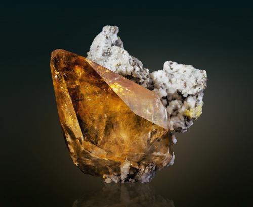 calcita<br />Mina Elmwood, Carthage, Distrito Central Tennessee Ba-F-Pb-Zn, Condado Smith, Tennessee, USA<br />54 x 40 mm<br /> (Autor: Borja Sainz de Baranda)