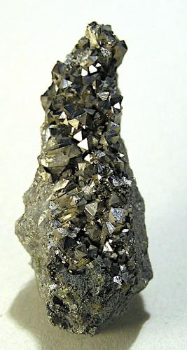 Arsenopirita<br />Mina Julcani, Distrito Julcani, Provincia Angaraes, Departamento Huancavelica, Perú<br />7 x 3 cm<br /> (Autor: Frederic Varela)