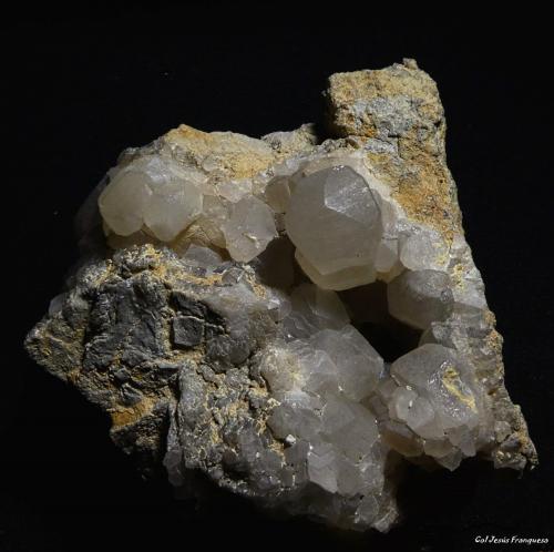 Calcita.<br />Santa Eugènia de Berga, Comarca Osona, Barcelona, Cataluña / Catalunya, España<br />80x65 mm.<br /> (Autor: Jesus Franquesa Baucells)