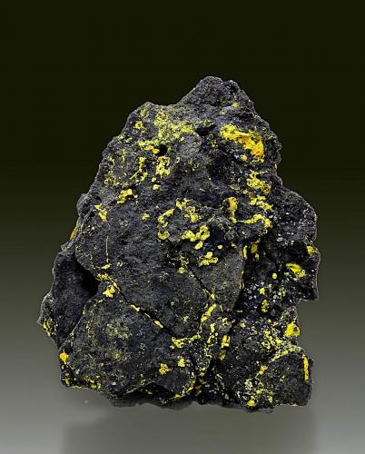 Uraninita, uranopilita<br />Depósito Majuelos, Ciudad Rodrigo, Saelices el Chico, Comarca Campo de Argañán, Salamanca, Castilla y León, España<br />25 x 20 mm<br /> (Autor: Borja Sainz de Baranda)