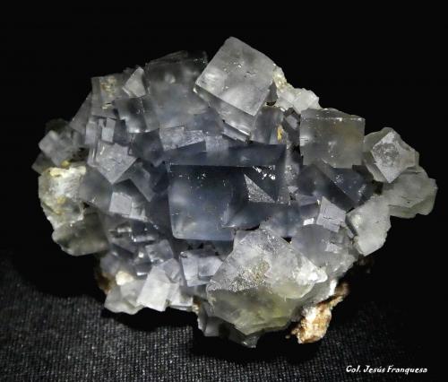 Fluorita.<br />Mina Matagalls (Minas de Sant Marçal), Sant Marçal, Viladrau, Comarca Osona, Gerona / Girona, Cataluña / Catalunya, España<br />50x38 mm.<br /> (Autor: Jesus Franquesa Baucells)