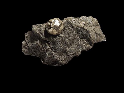 Pyrite<br />Molini di Triora, Imperia Province, Liguria, Italy<br />124 mm x 70 mm x 62 mm<br /> (Author: Dany Mabillard)