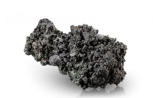 Rheniite<br />Volcán Kudriavy (Volcán Kudryavyi) , Isla Iturup, Islas Kuril (Islas Kuriles), Oblast Sakhalin, Rusia<br />16.5 x 10 x 6 cm / main crystal: 0.2 cm.<br /> (Author: MIM Museum)