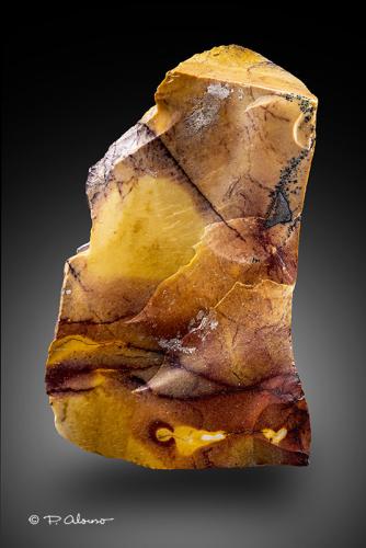 Cuarzo (variedad jaspe)<br />Montjuïc, Barcelona ciutat, Comarca Barcelonès, Barcelona, Cataluña / Catalunya, España<br />3,5cm x 5,5cm x 3cm<br /> (Autor: Pere Alonso)