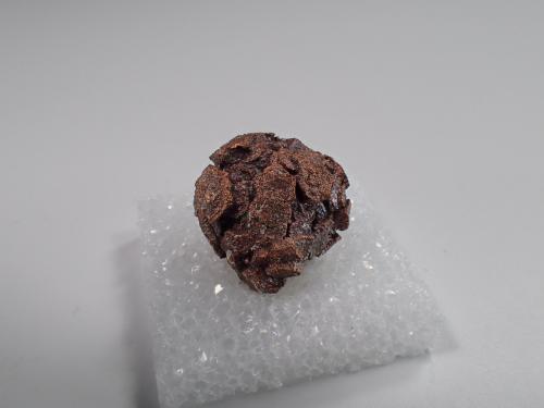 Copper after Aragonite<br />Corocoro, Provincia Pacajes, Departamento La Paz, Bolivia<br />19 mm x 20 mm x 15 mm<br /> (Author: Don Lum)