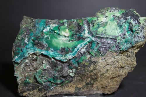 Crisocola<br />Minas de Cala, Cala, Comarca Sierra de Huelva, Huelva, Andalucía, España<br />105 x 70 mm<br /> (Autor: Joaquin Blanco Cortina)