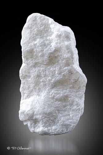 Talco<br />Mina Ampliación a Rafaela, Grupo Minero Dos Hermanas, La Heza, Mijas, Comarca Costa del Sol Occidental, Málaga, Andalucía, España<br />2,5cm x 4,5cm x 1,5cm<br /> (Autor: Pere Alonso)