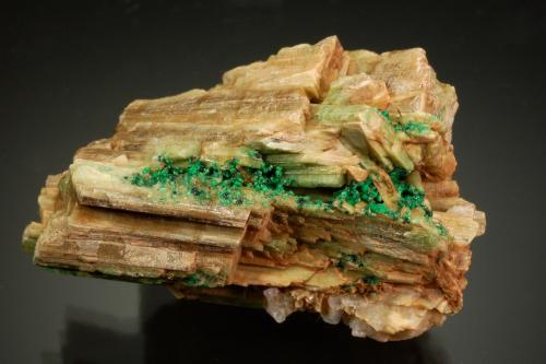 Grossular on Diopside<br />Mina Orford Nickel, St-Denis-de-Brompton, Le Val-Saint-François RCM, Estrie, Québec, Canadá<br />5.1 x 3.6 x 3.2 cm<br /> (Author: Michael Shaw)