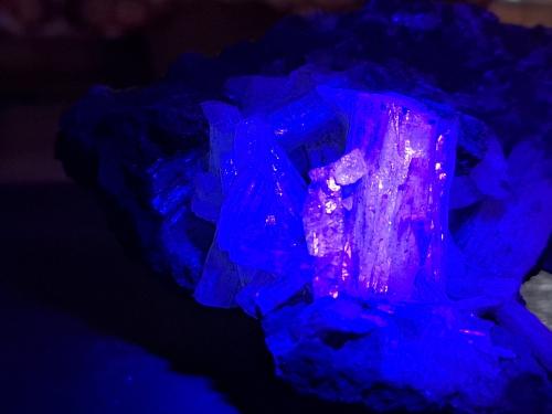 Aragonite<br />Depósito de magnesita, Bürglkopf, Hochfilzen, Distrito Kitzbühel, Tirol Norte, Tirol, Austria<br />13 x 11 cm<br /> (Author: Volkmar Stingl)