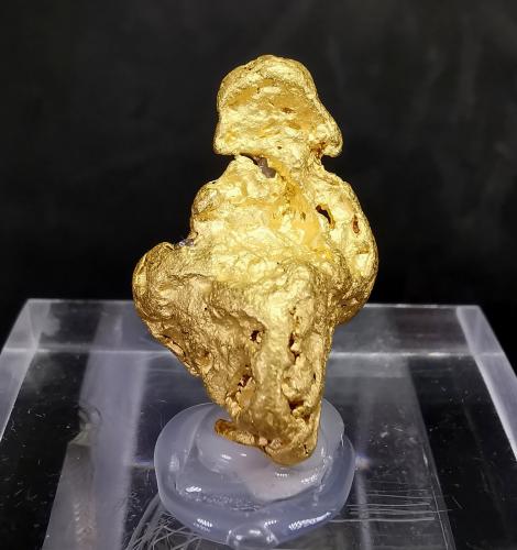 Oro Nativo<br />Región histórica del Triángulo de Oro, Victoria, Australia<br />2.8cm<br /> (Autor: Diego Navarro)